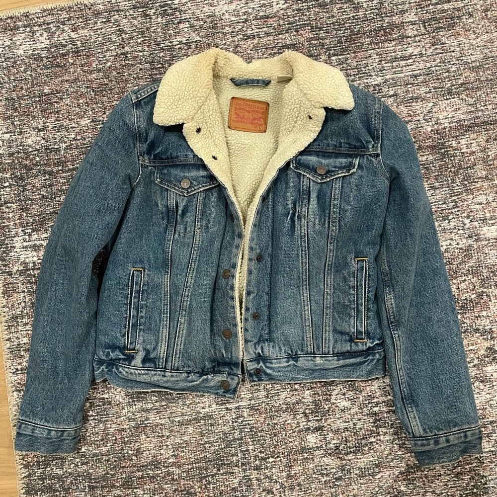 Levi Denim Teddy Jacket
